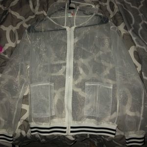 Romwe See-Through Jacket